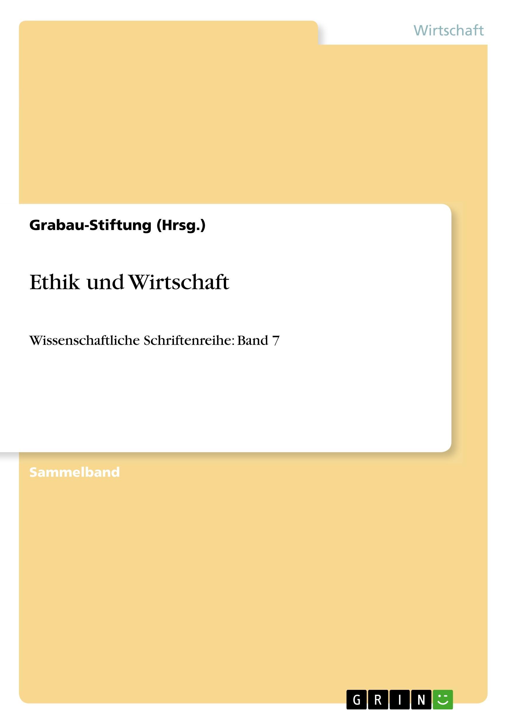 Ethik und Wirtschaft