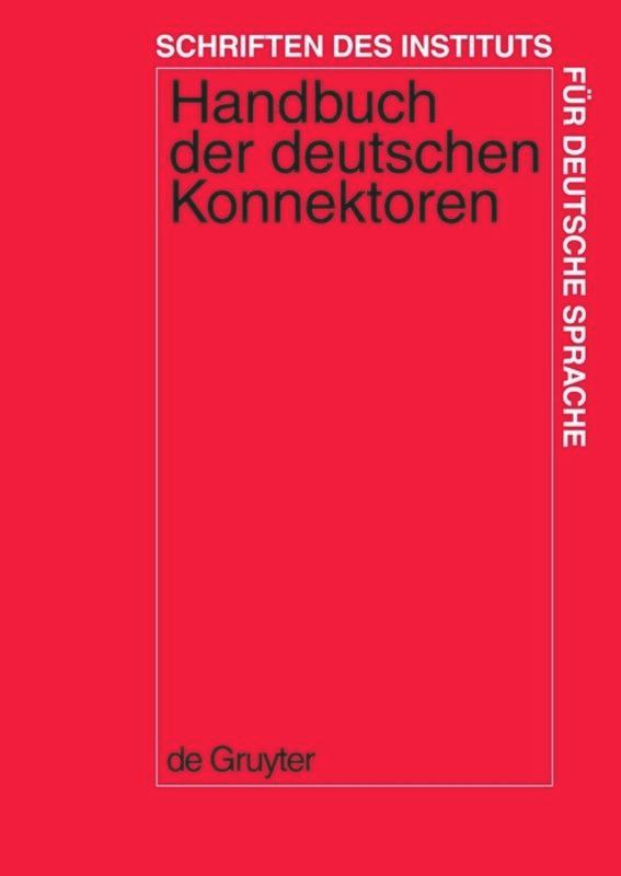 Handbuch der deutschen Konnektoren 1