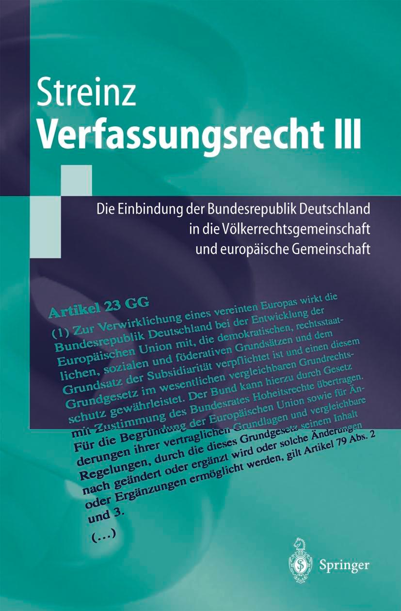 Verfassungsrecht III