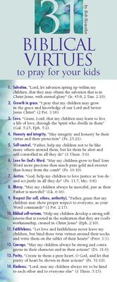 31 Biblical Virtues to Pray for Your Kids 50-Pack