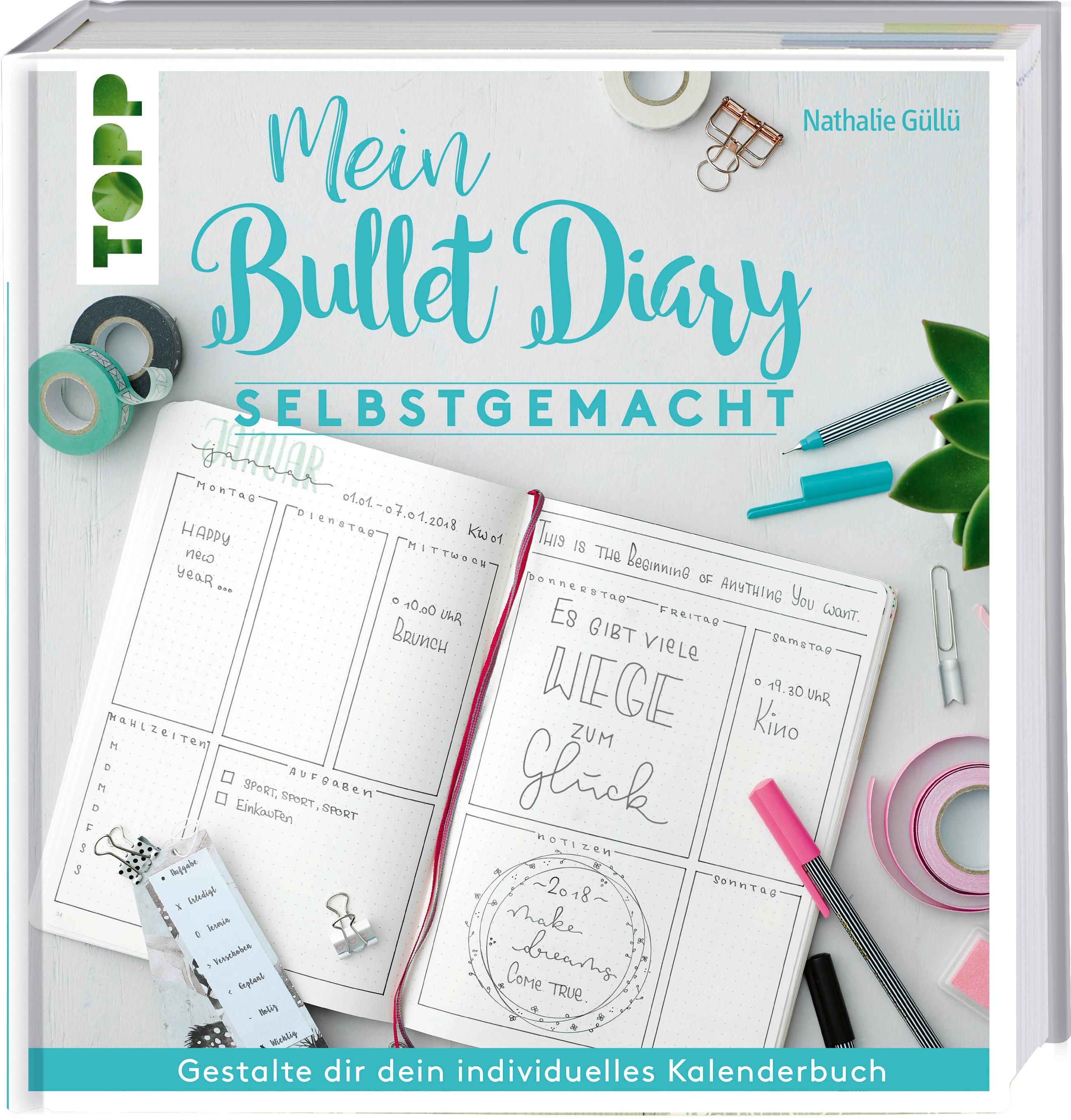 Mein Bullet Diary selbstgemacht. So wird dein Kalender zum Kreativbuch