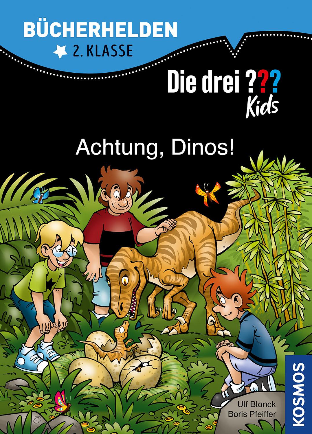 Die drei ??? Kids, Bücherhelden, Achtung, Dinos! (drei Fragezeichen)