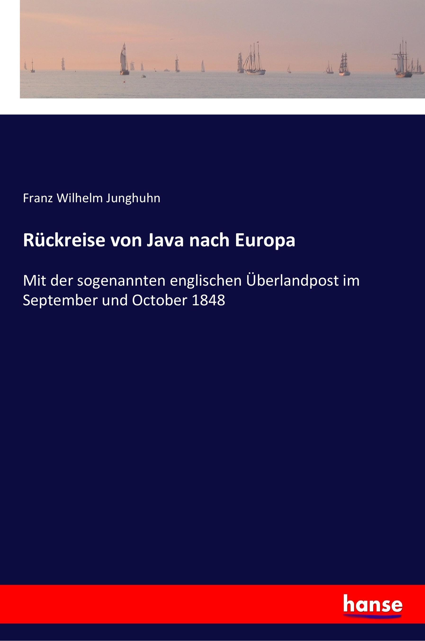 Rückreise von Java nach Europa