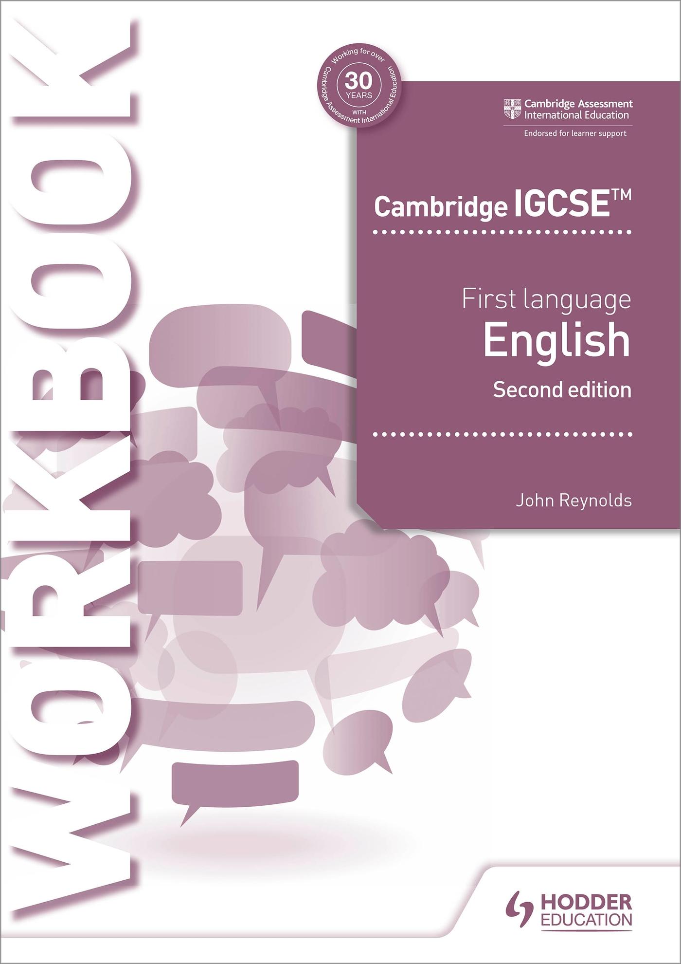 Cambridge IGCSE First Language English Workbook