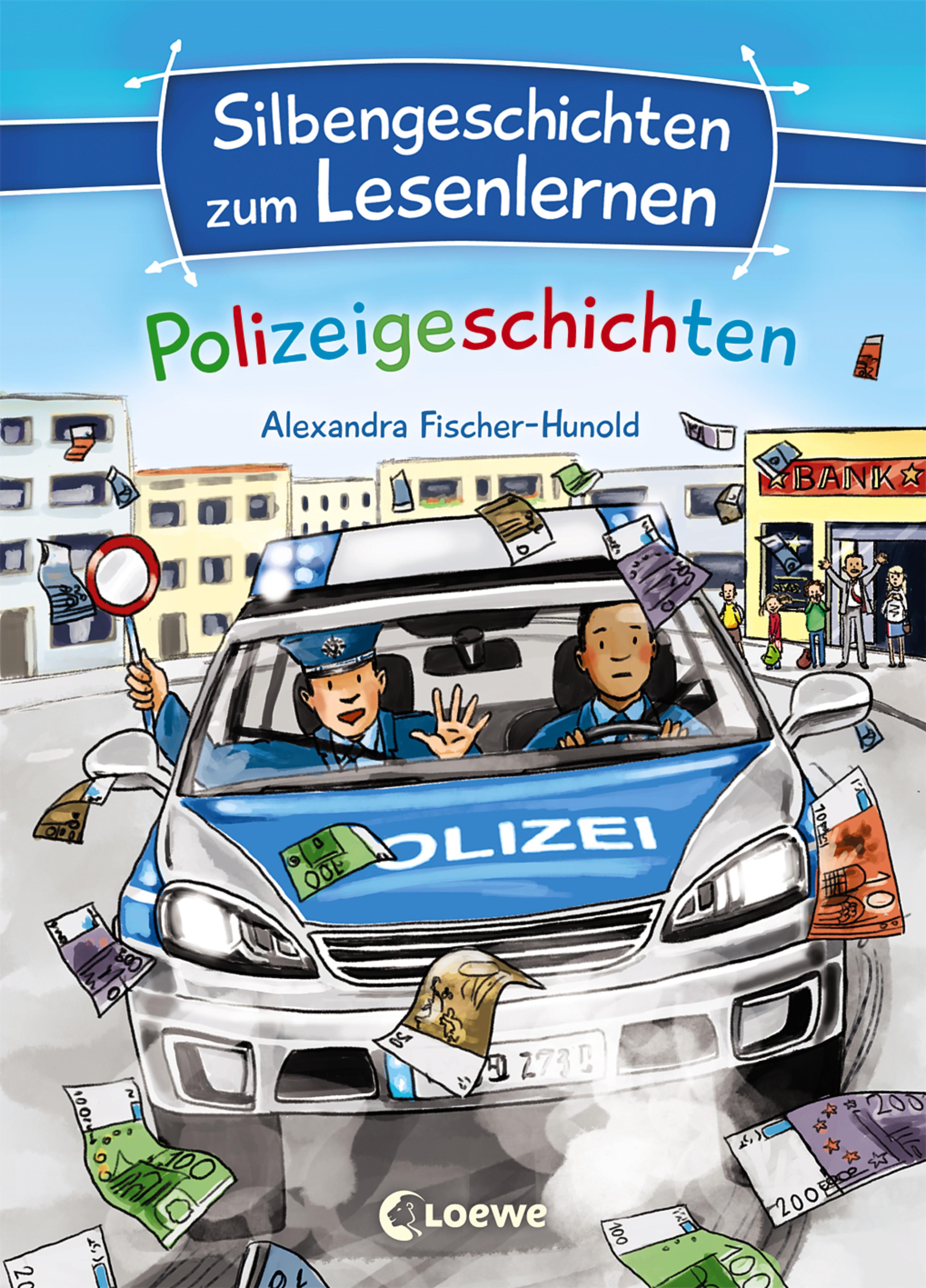 Silbengeschichten zum Lesenlernen - Polizeigeschichten