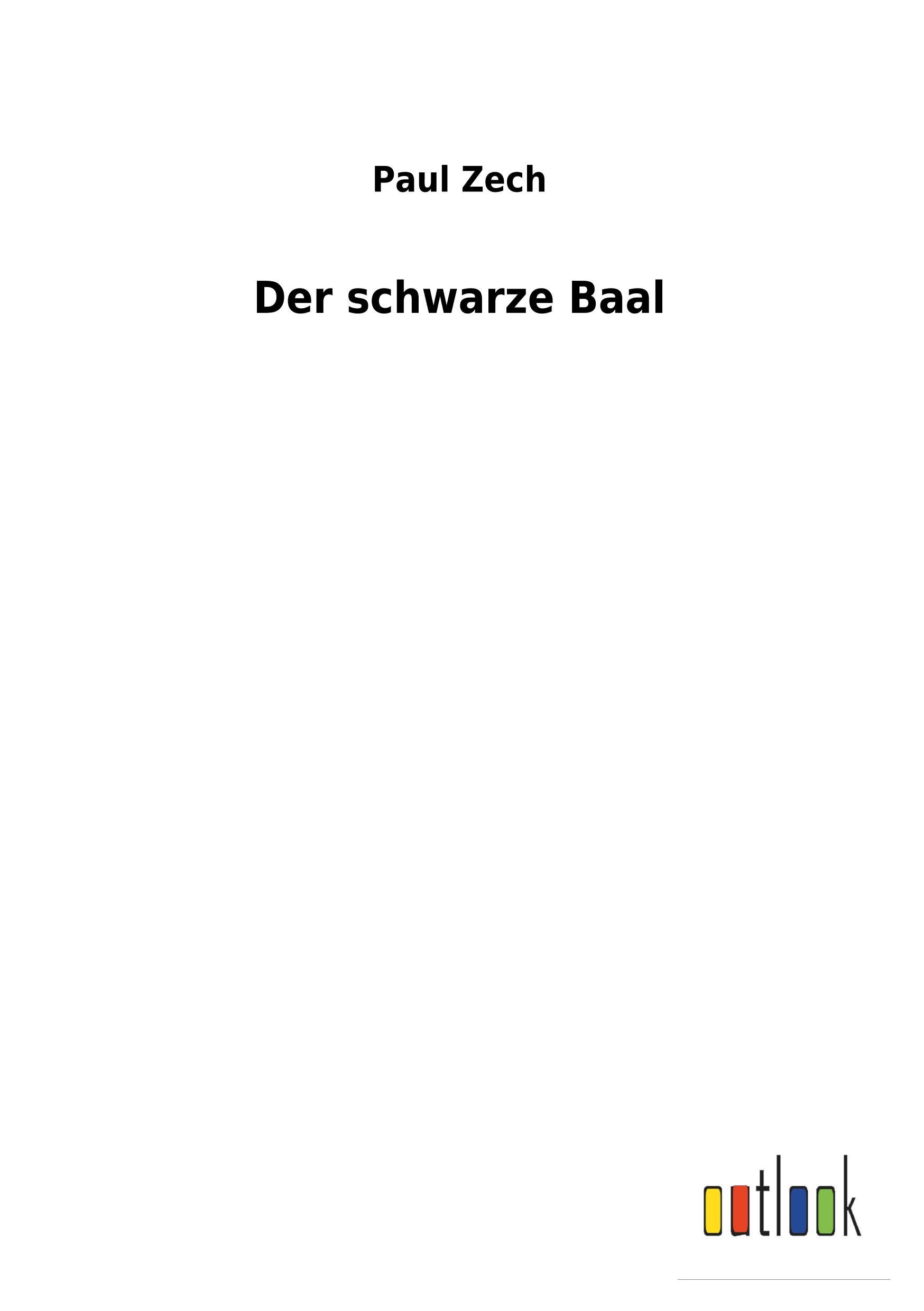 Der schwarze Baal