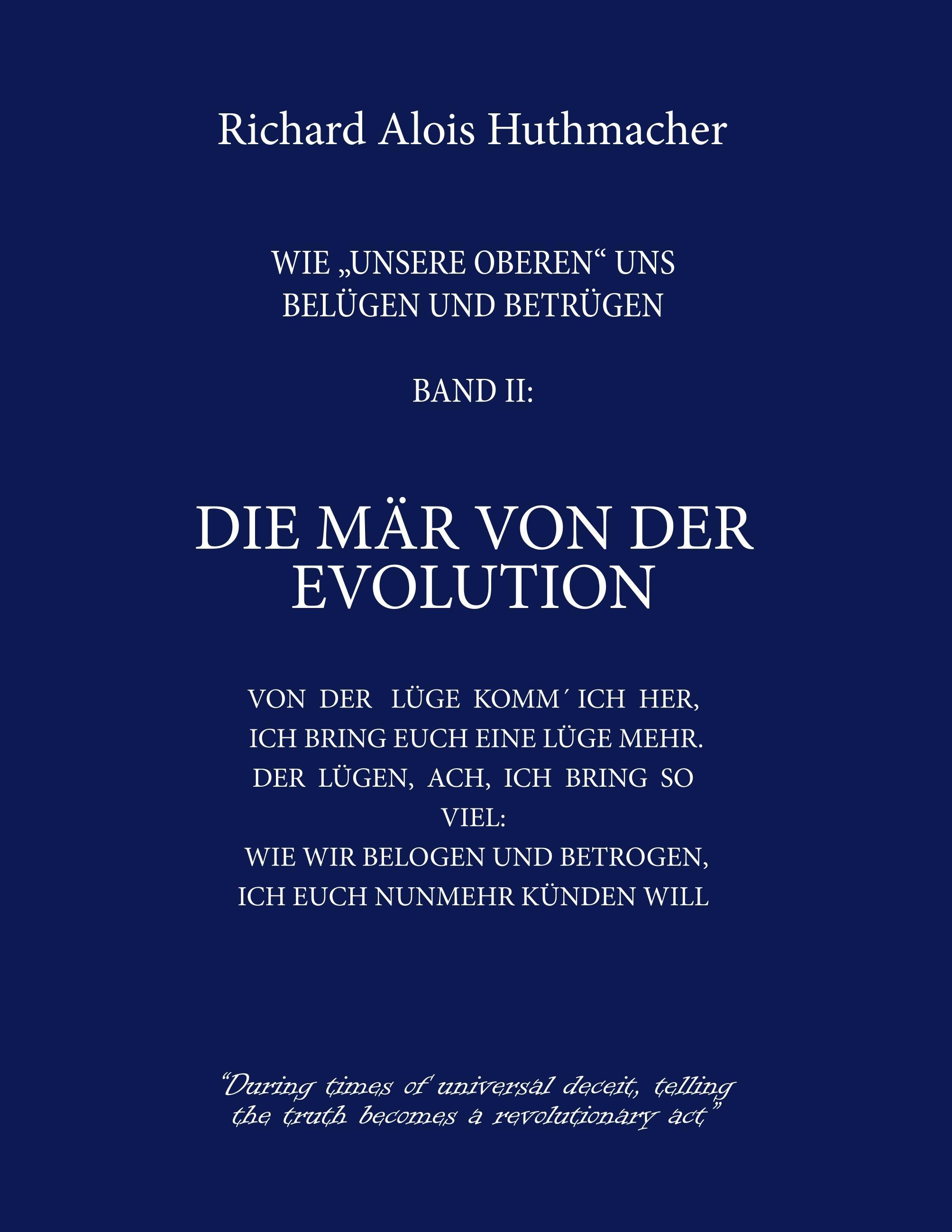 Die Mär von der Evolution