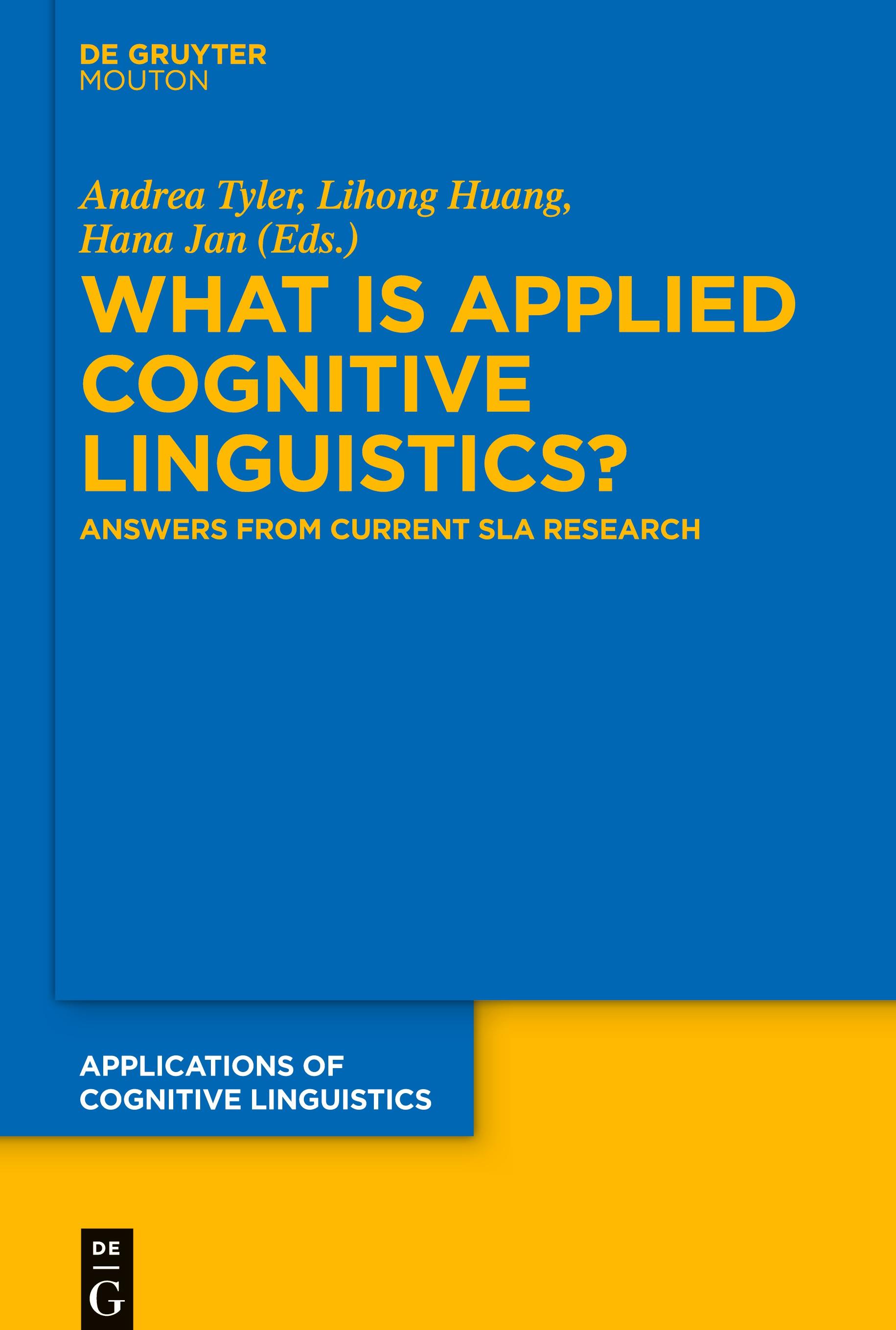 What is Applied Cognitive Linguistics?