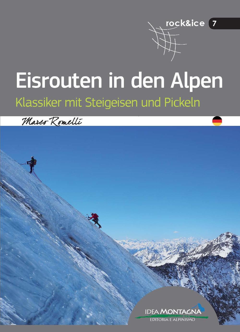 Eisrouten in den Alpen