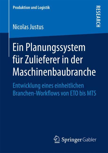 Ein Planungssystem für Zulieferer in der Maschinenbaubranche