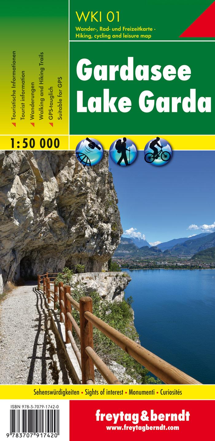 Gardasee, Wanderkarte 1:50.000