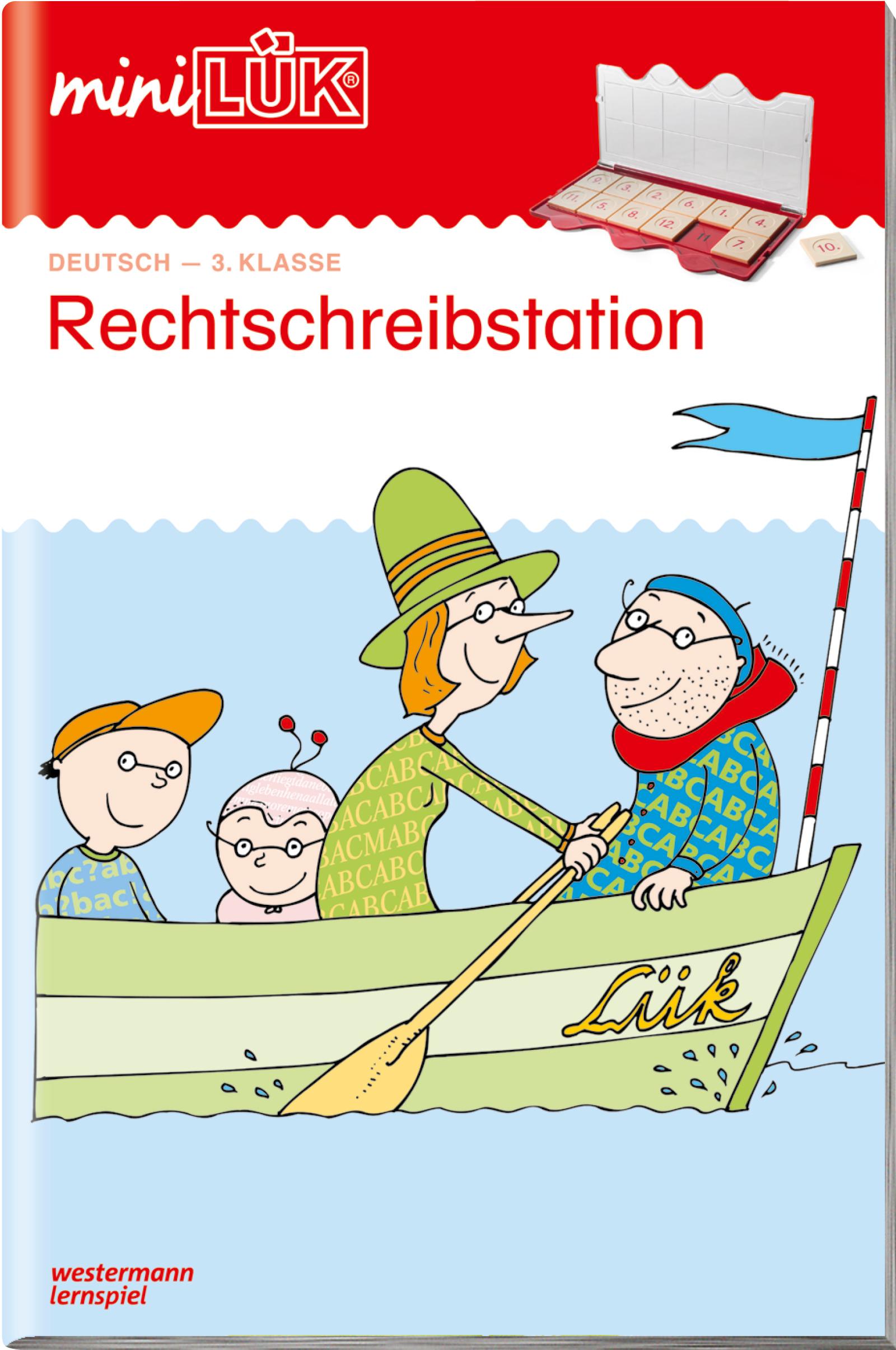 miniLÜK. Deutsch Rechtschreibstation 3. Klasse