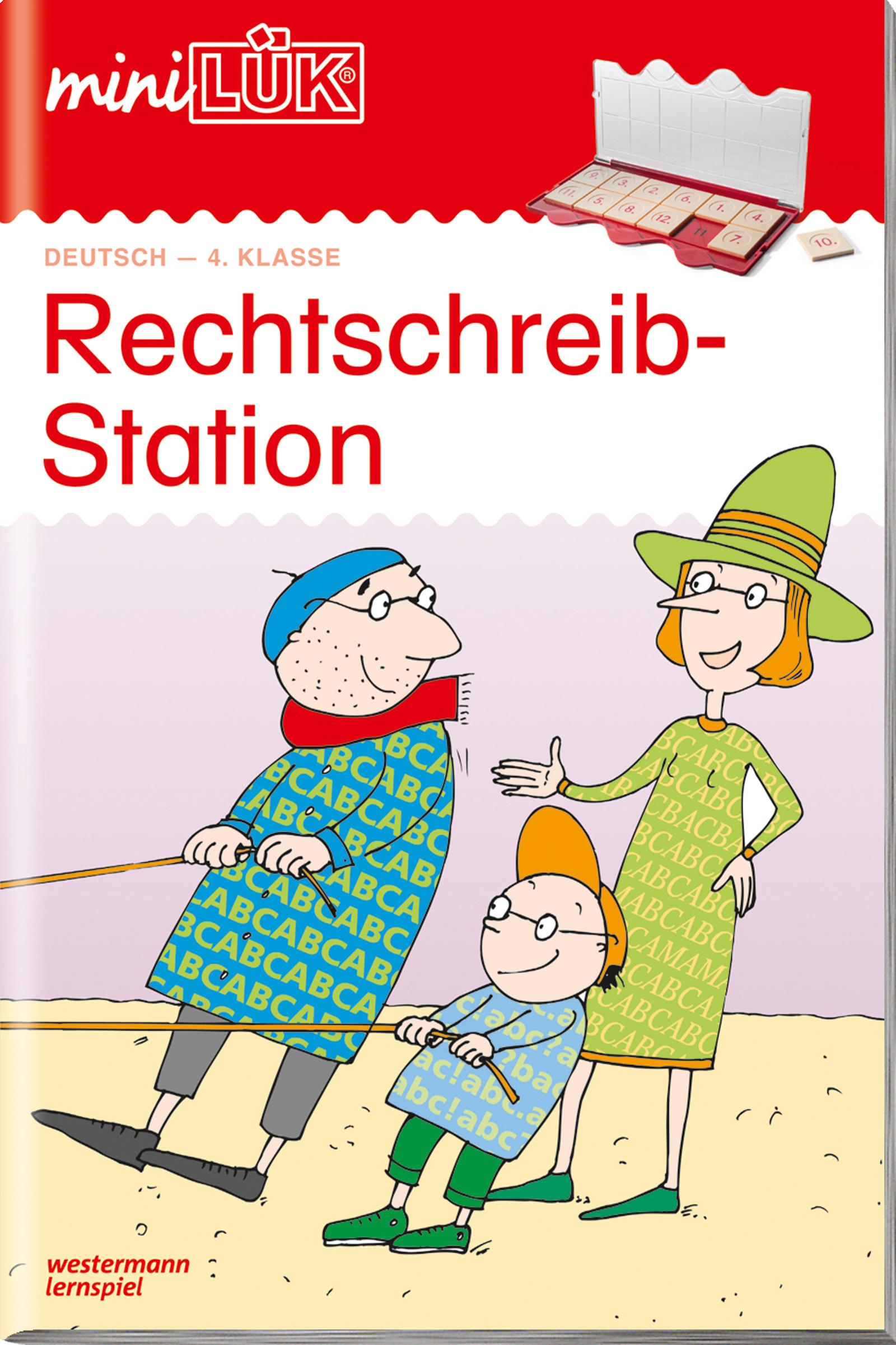 miniLÜK. Rechtschreibstation 4. Klasse