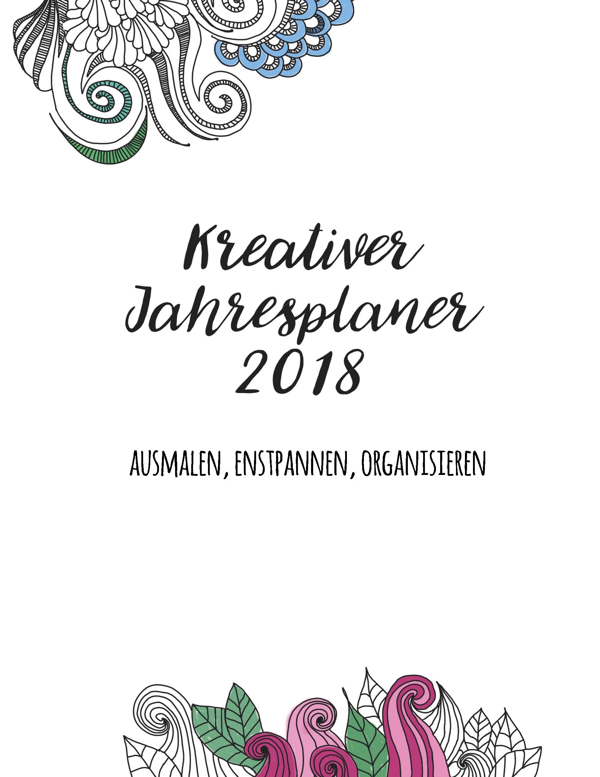 Kreativer Jahresplaner 2018