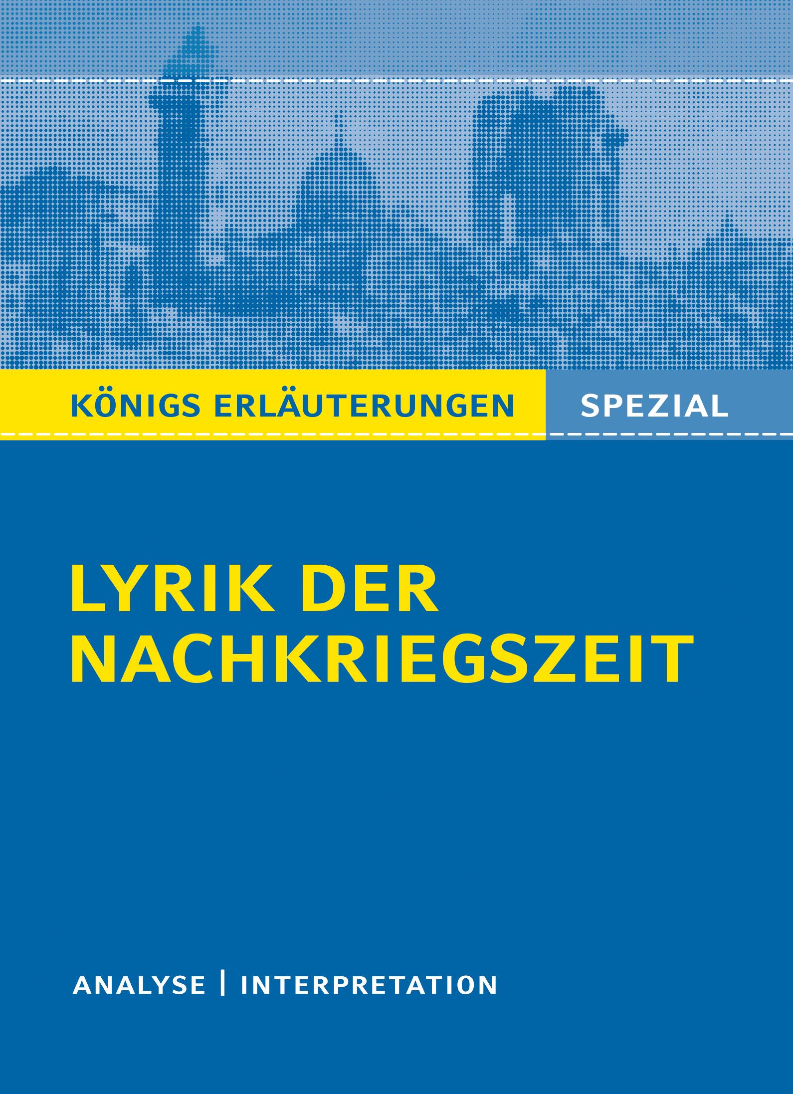 Lyrik der Nachkriegszeit (1945-60).