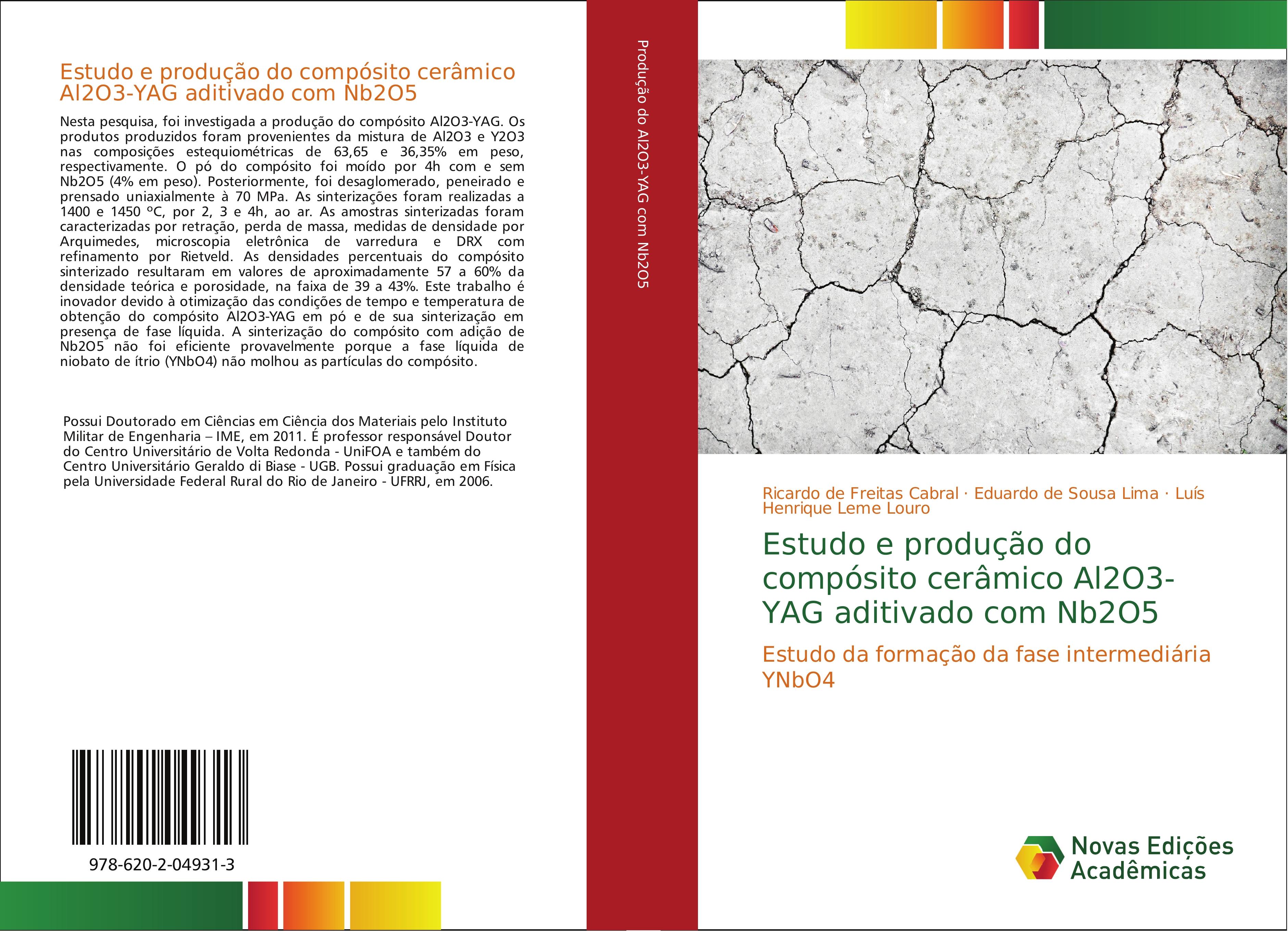 Estudo e produção do compósito cerâmico Al2O3-YAG aditivado com Nb2O5