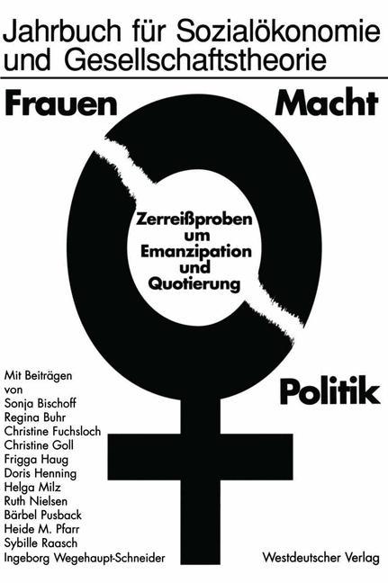 Frauen ¿ Macht ¿ Politik