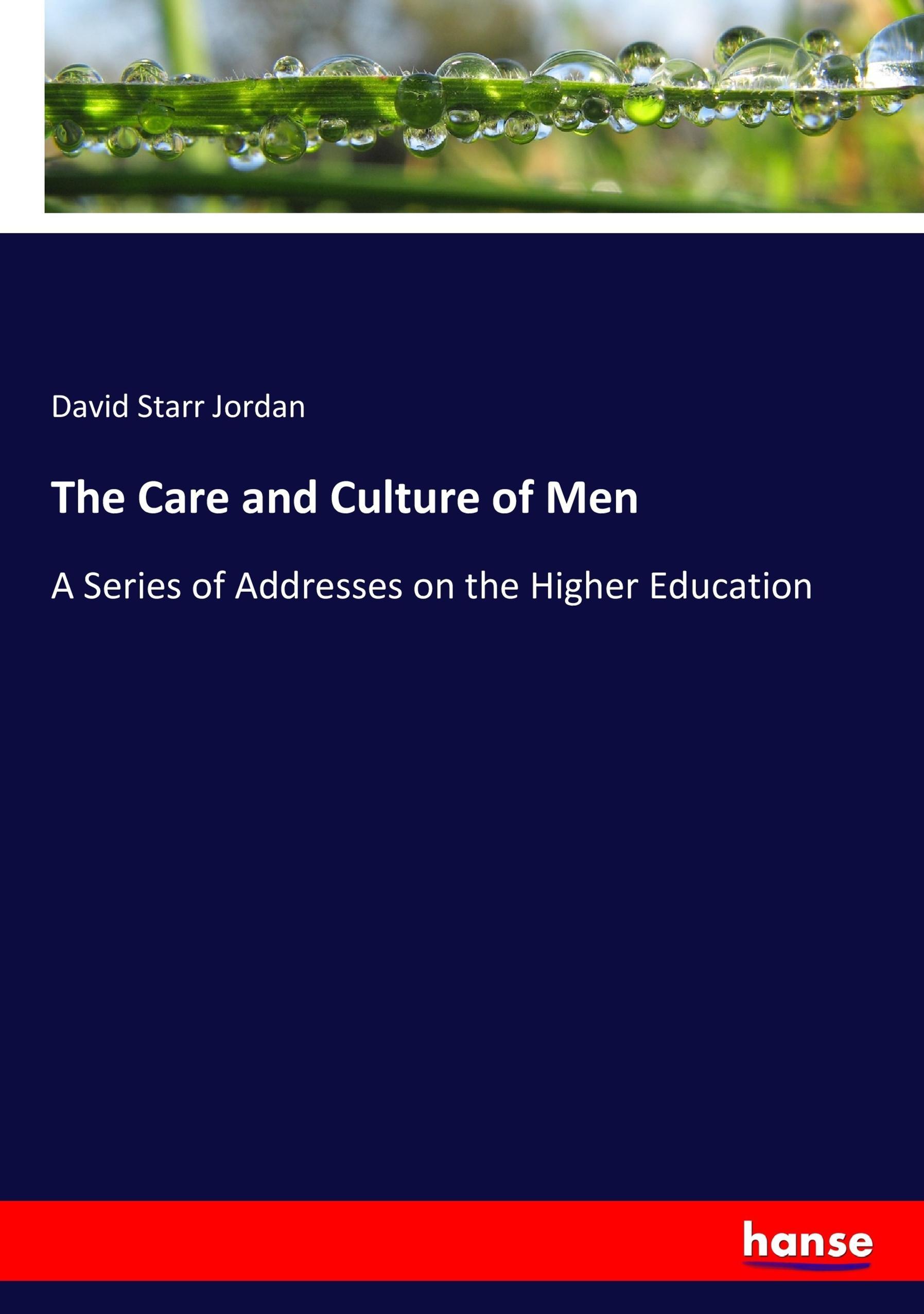 The Care and Culture of Men