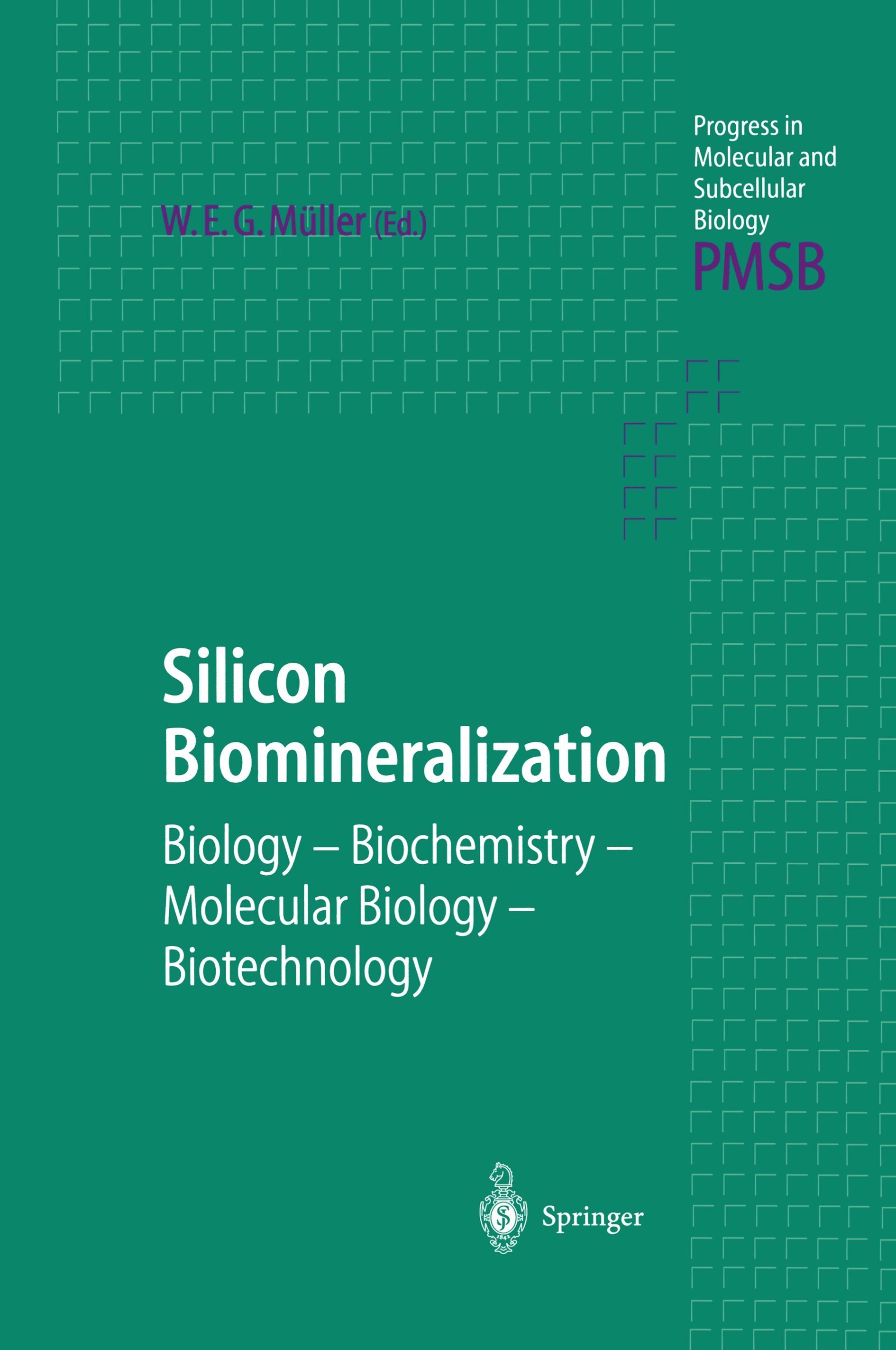 Silicon Biomineralization