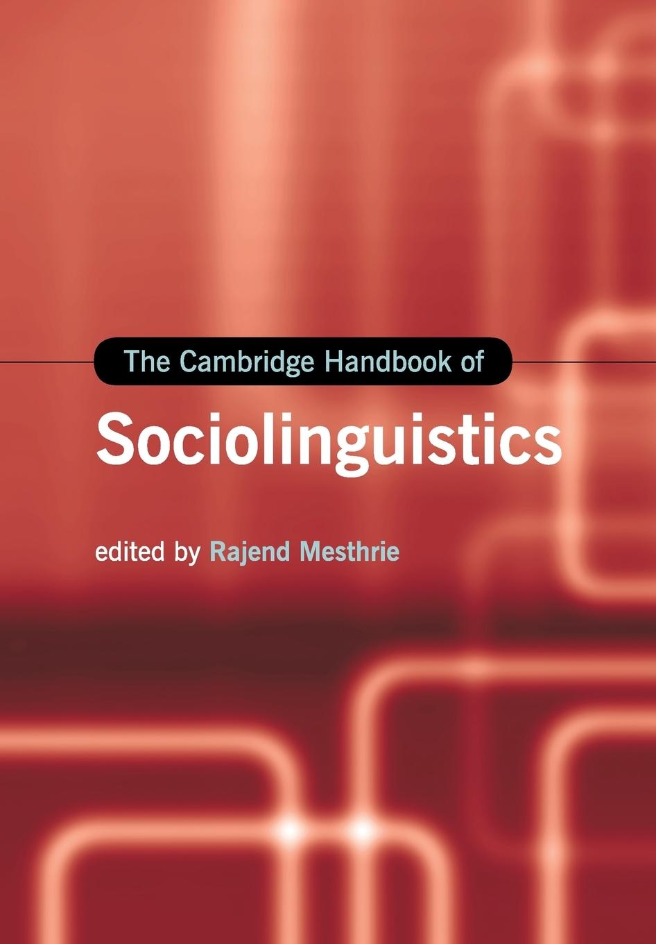 The Cambridge Handbook of Sociolinguistics