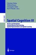 Spatial Cognition III