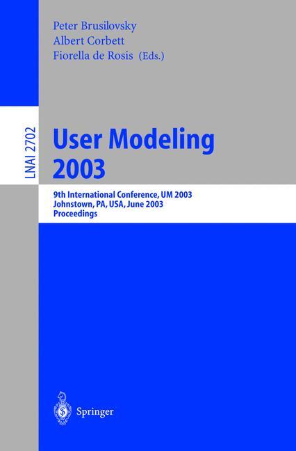 User Modeling 2003