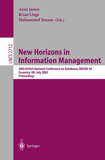 New Horizons in Information Management