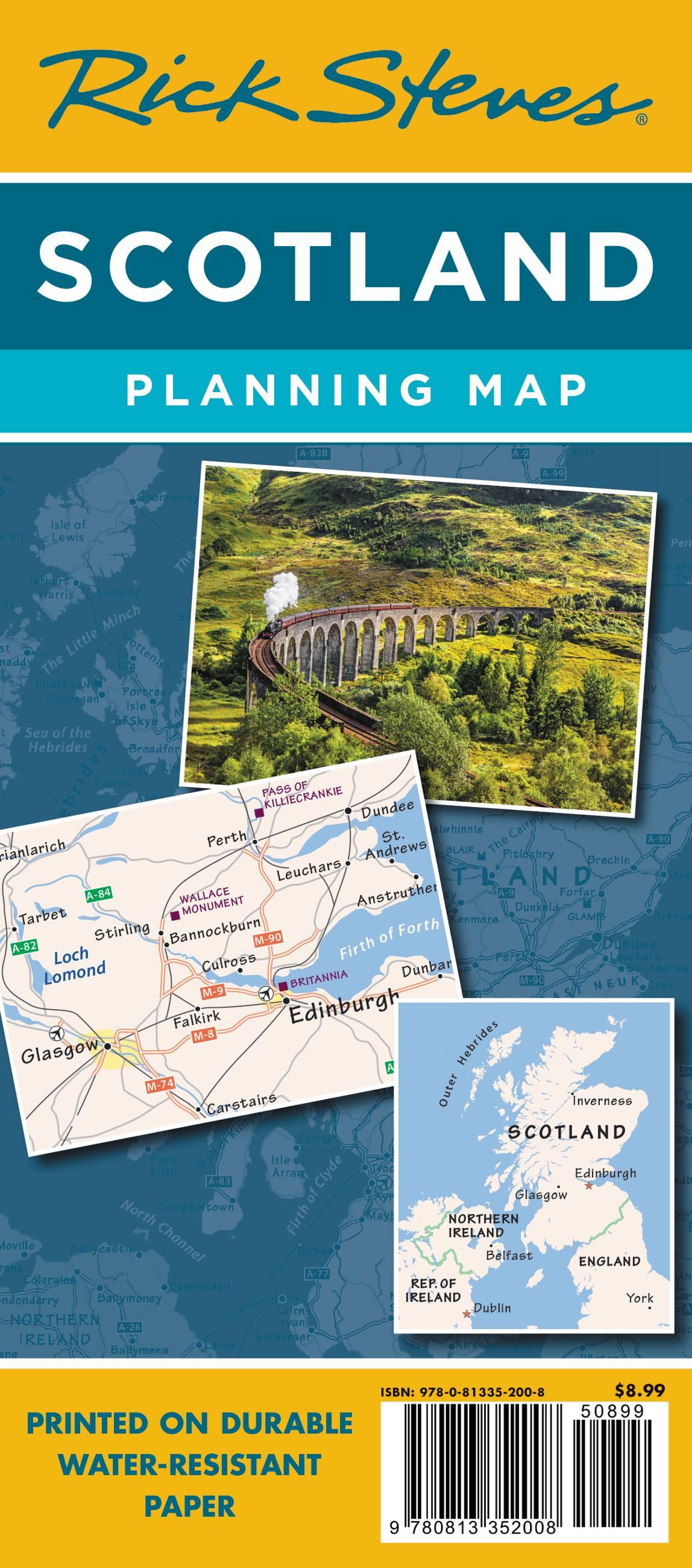 Rick Steves Scotland Planning Map