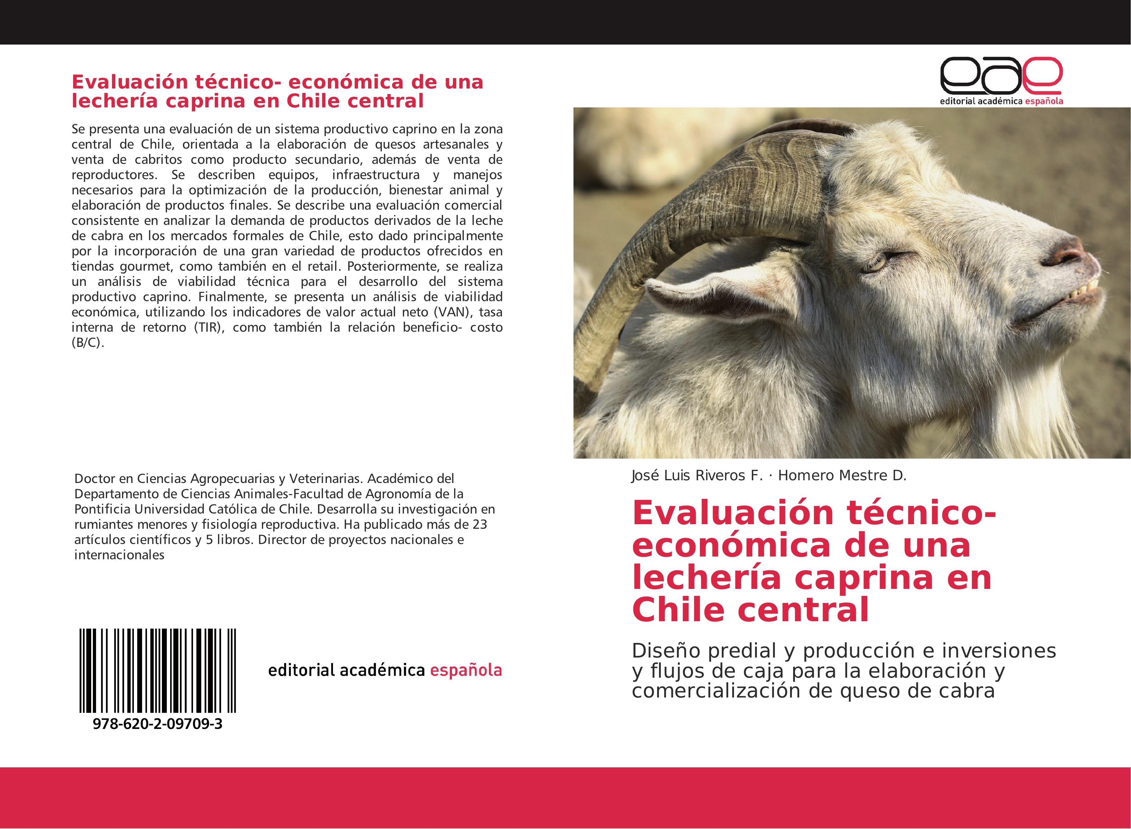 Evaluación técnico- económica de una lechería caprina en Chile central