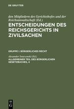 Allgemeiner Teil des Bürgerlichen Gesetzbuches, 4