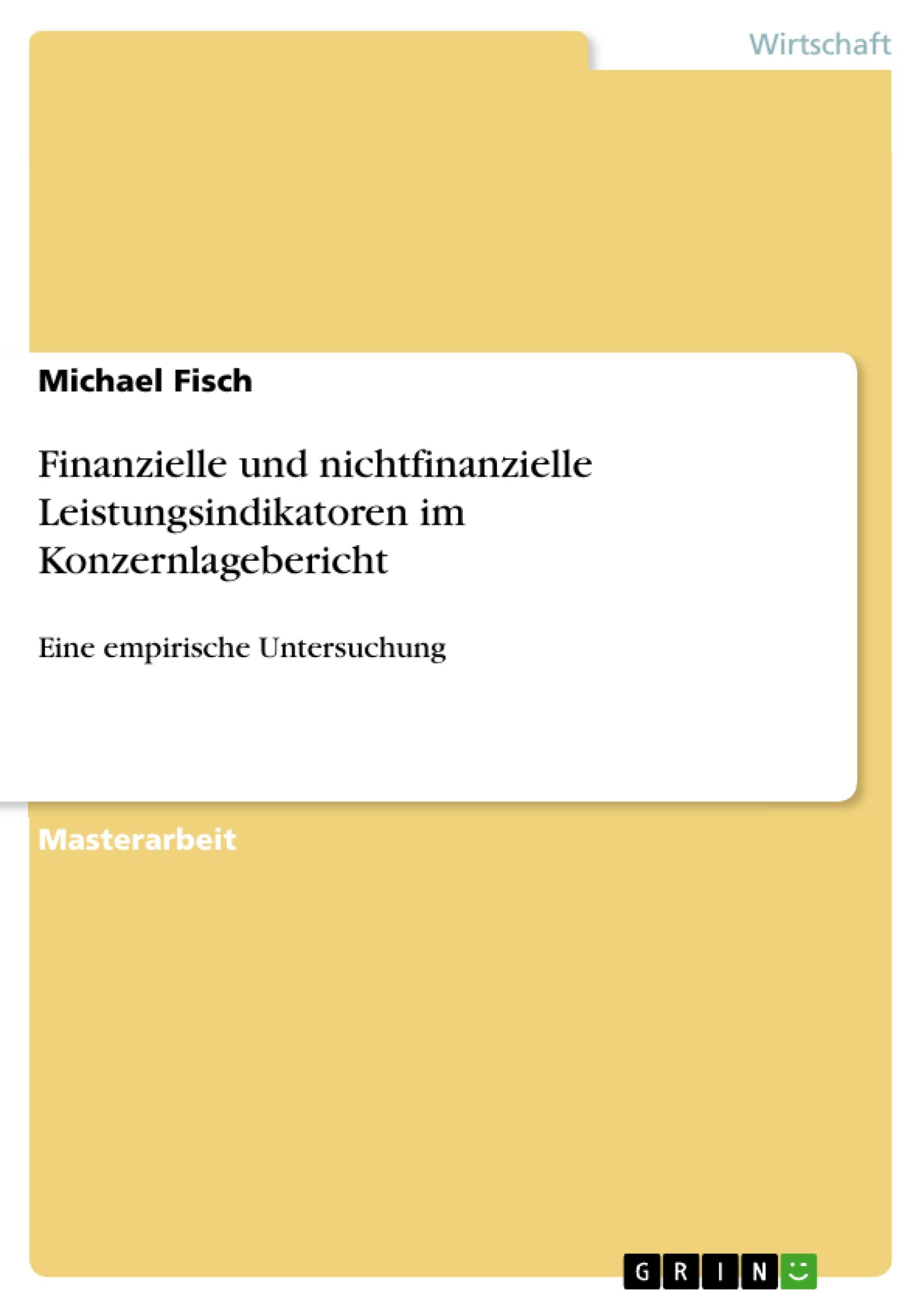 Finanzielle und nichtfinanzielle Leistungsindikatoren im Konzernlagebericht