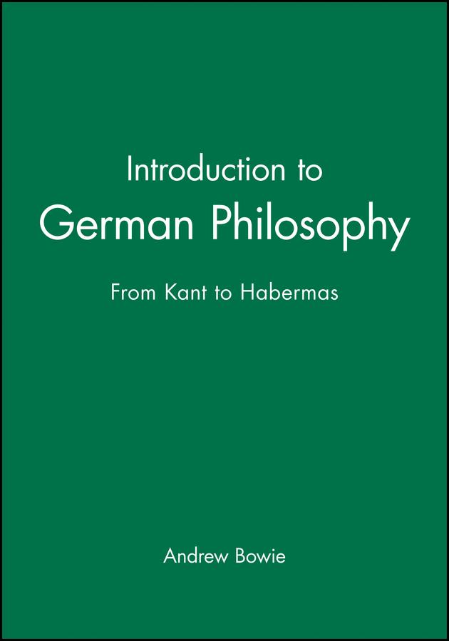 Introduction to German Philosophy