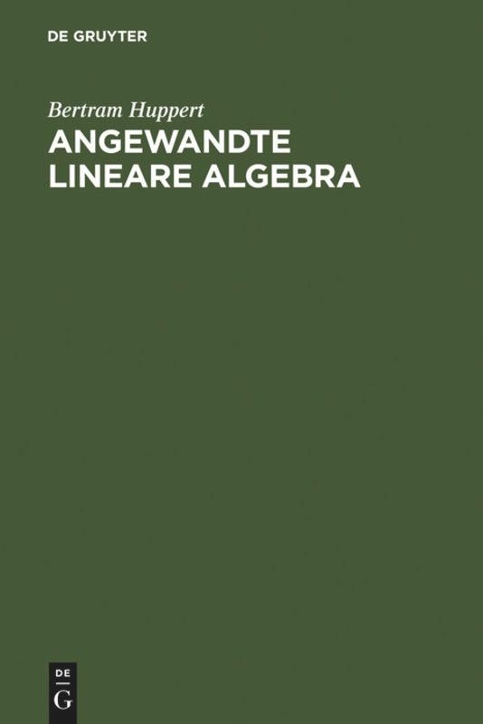 Angewandte Lineare Algebra