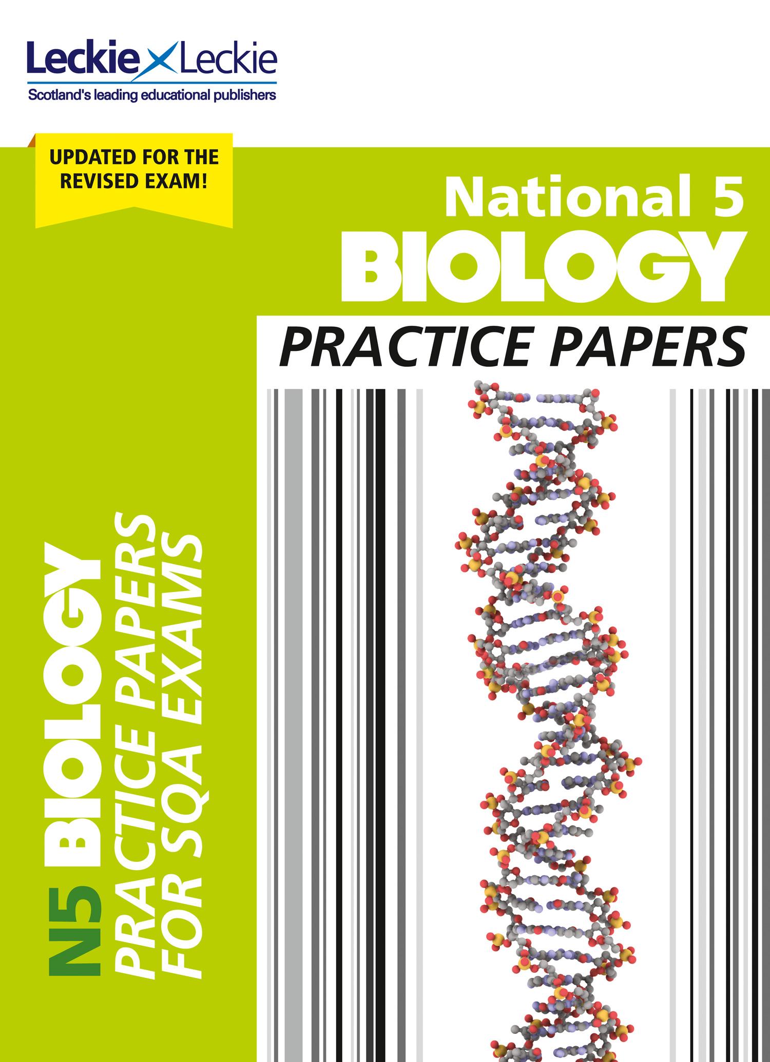 National 5 Biology Practice Exam Papers