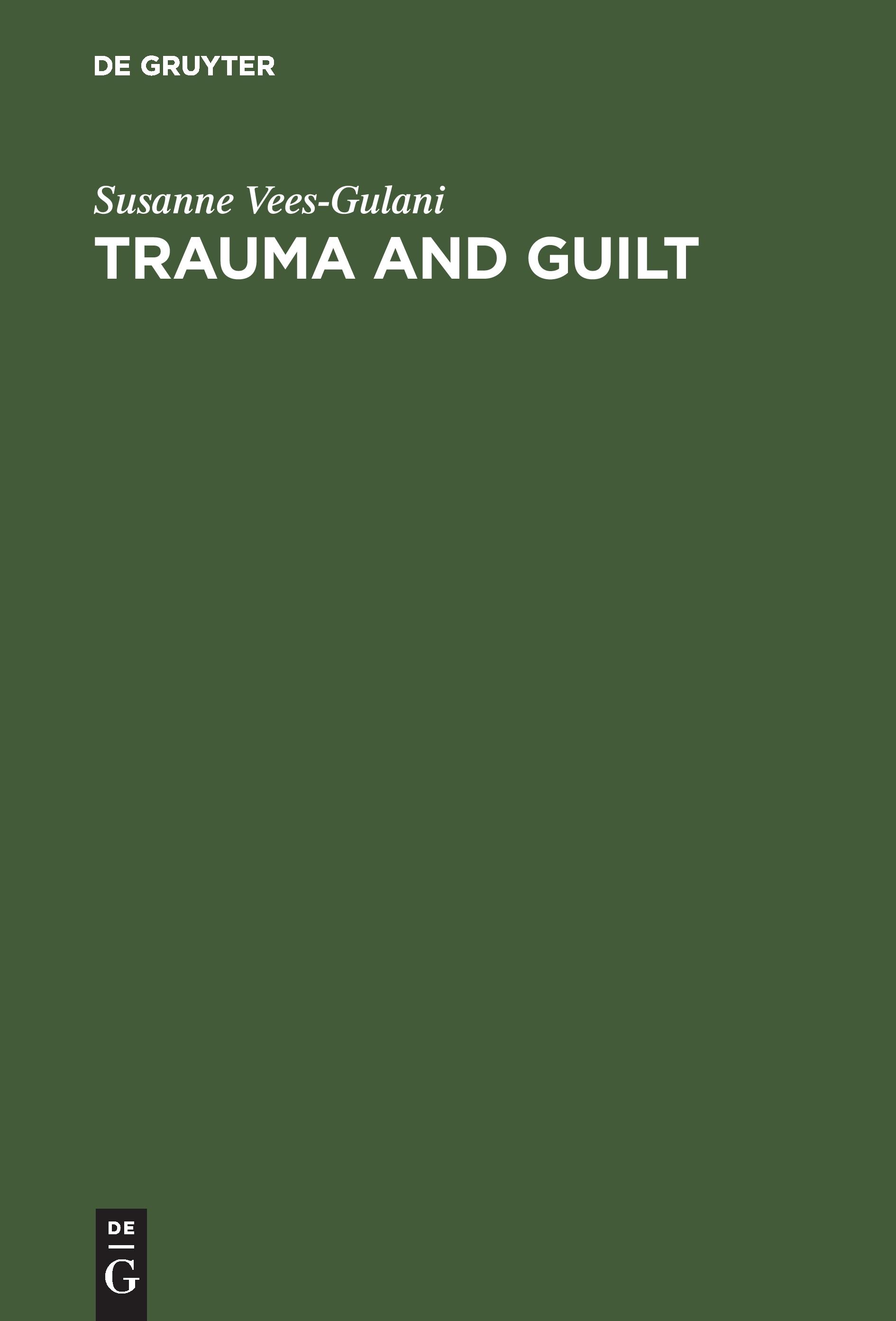 Trauma and Guilt