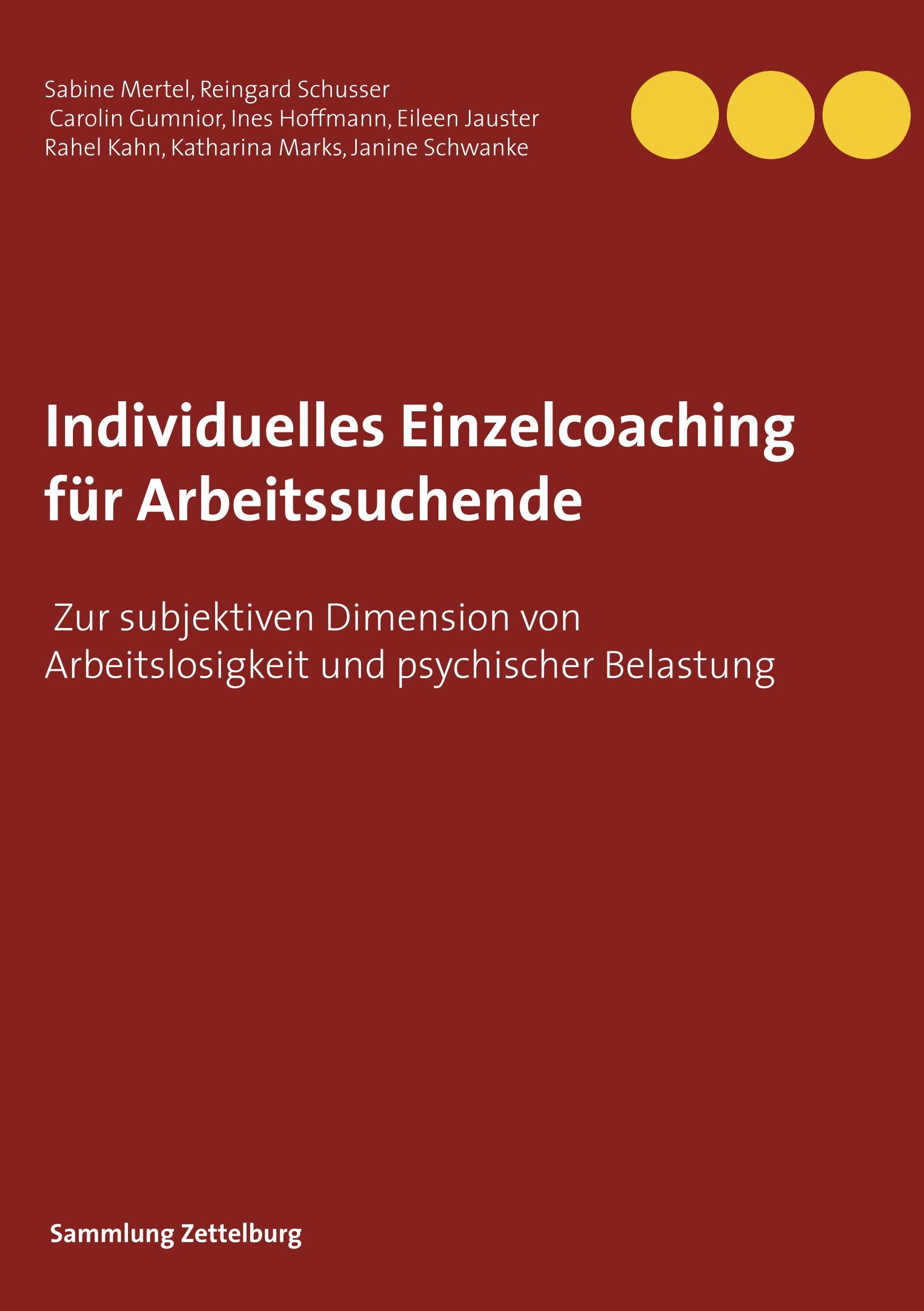 Individuelles Einzelcoaching für Arbeitssuchende