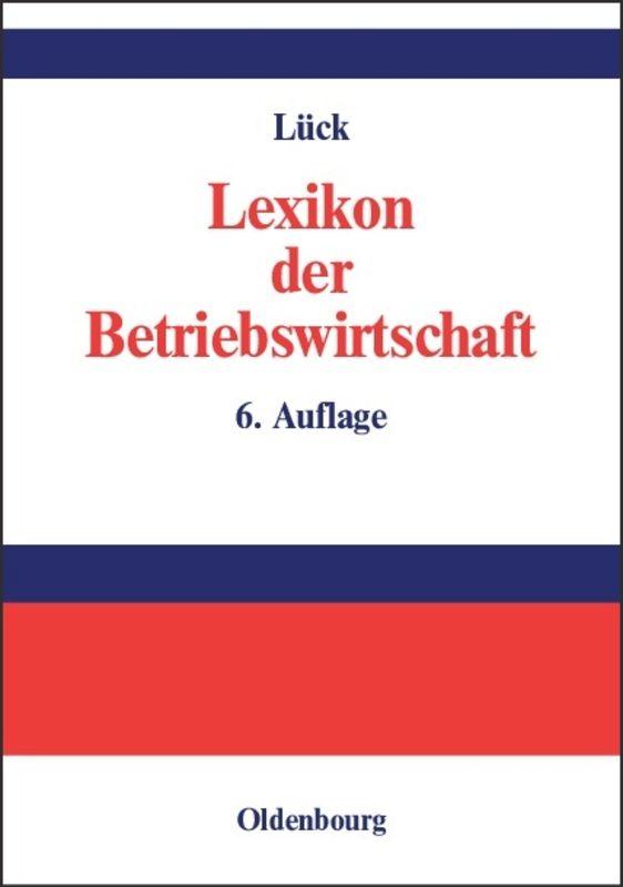 Lexikon der Betriebswirtschaft