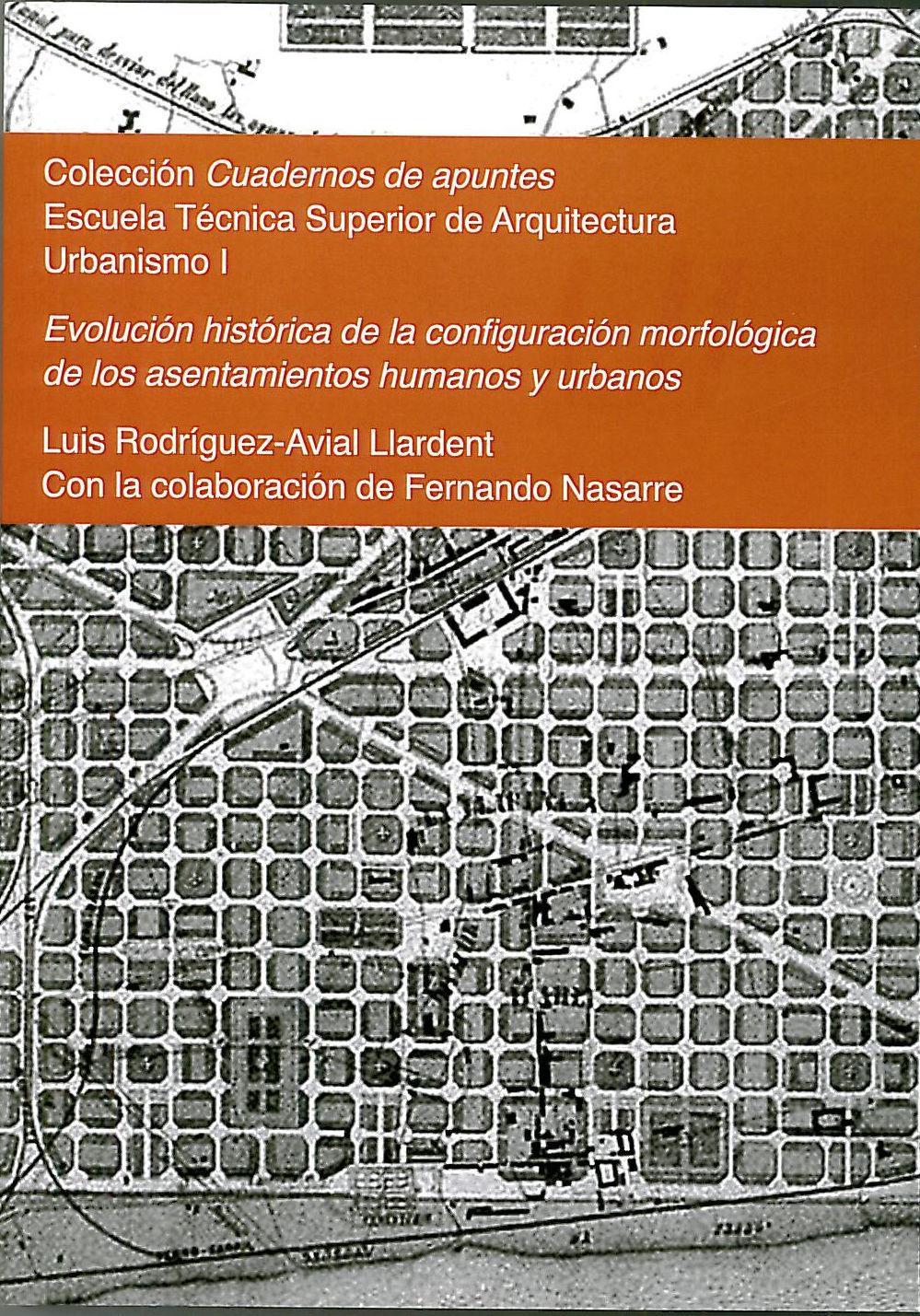 Evolución histórica de la configuración morfológica de los asentamientos humanos y urbanos