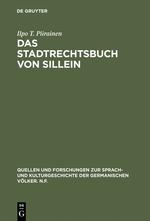 Das Stadtrechtsbuch von Sillein