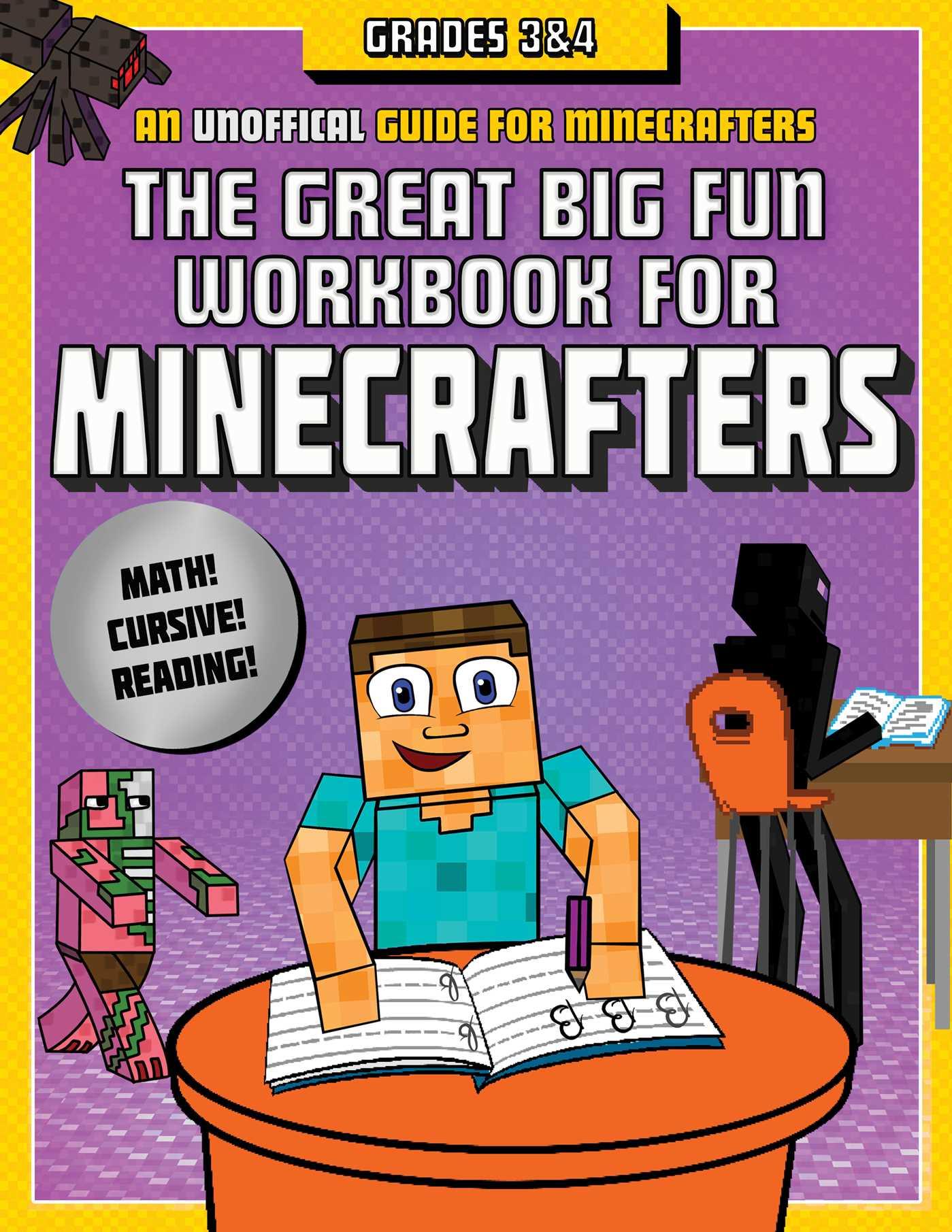 The Great Big Fun Workbook for Minecrafters: Grades 3 & 4