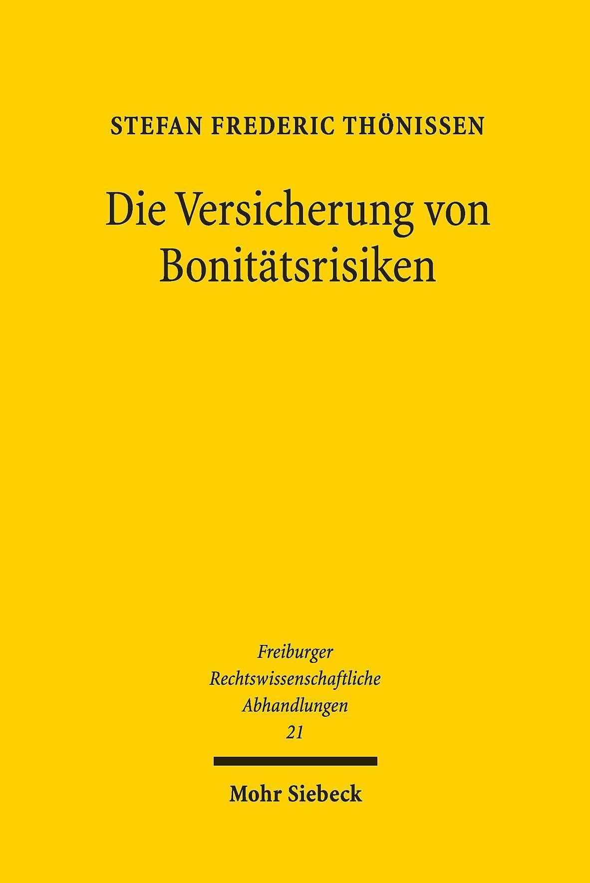 Die Versicherung von Bonitätsrisiken