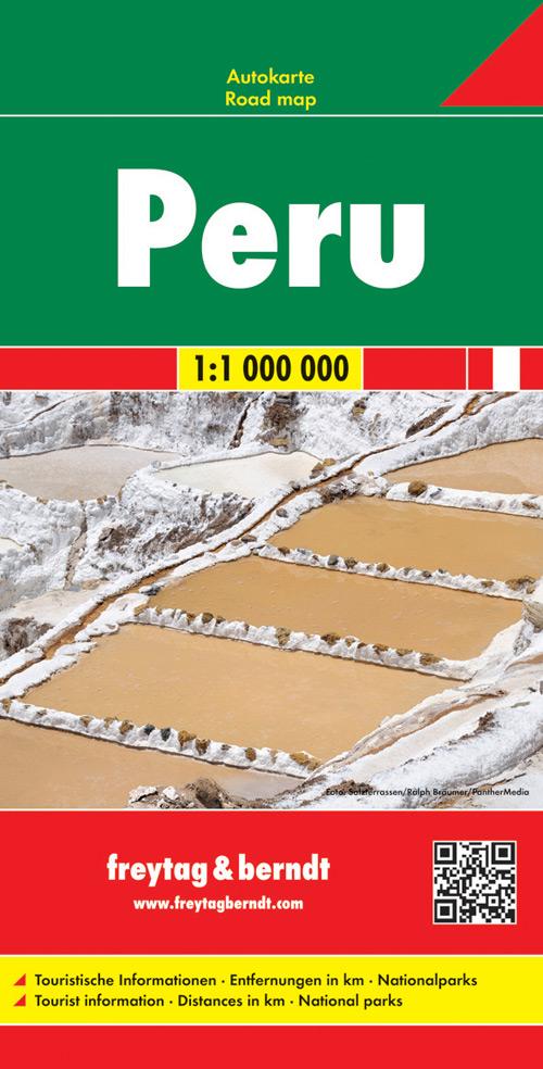 Peru 1 : 1 000 000. Autokarte