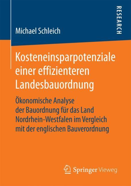 Kosteneinsparpotenziale einer effizienteren Landesbauordnung