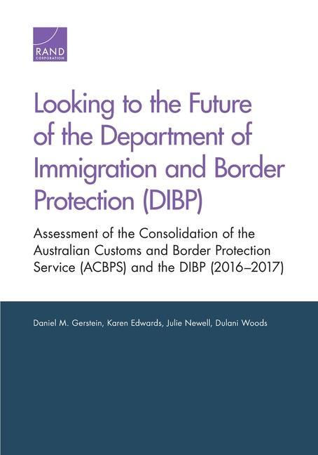 Looking to the Future of the Department of Immigration and Border Protection (DIBP)