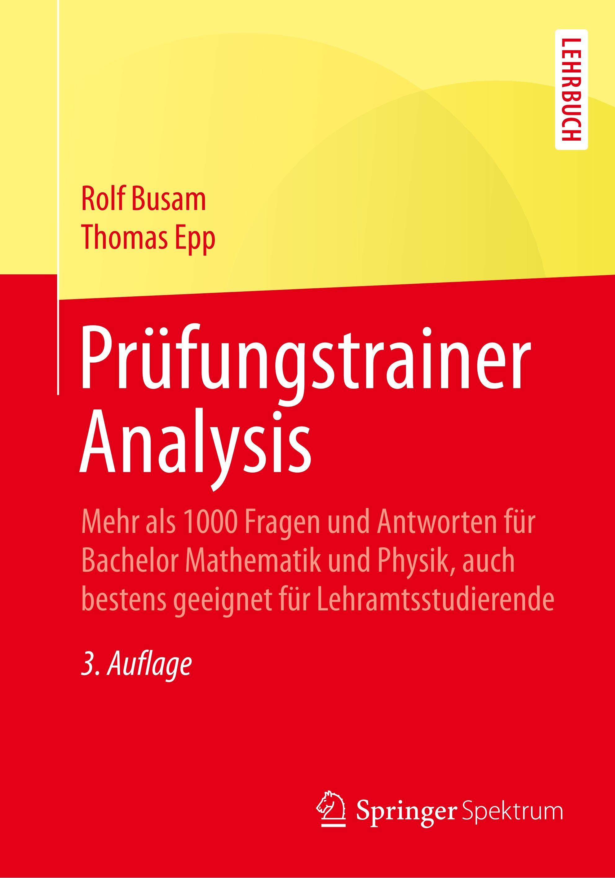 Prüfungstrainer Analysis