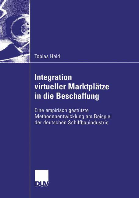 Integration virtueller Marktplätze in die Beschaffung