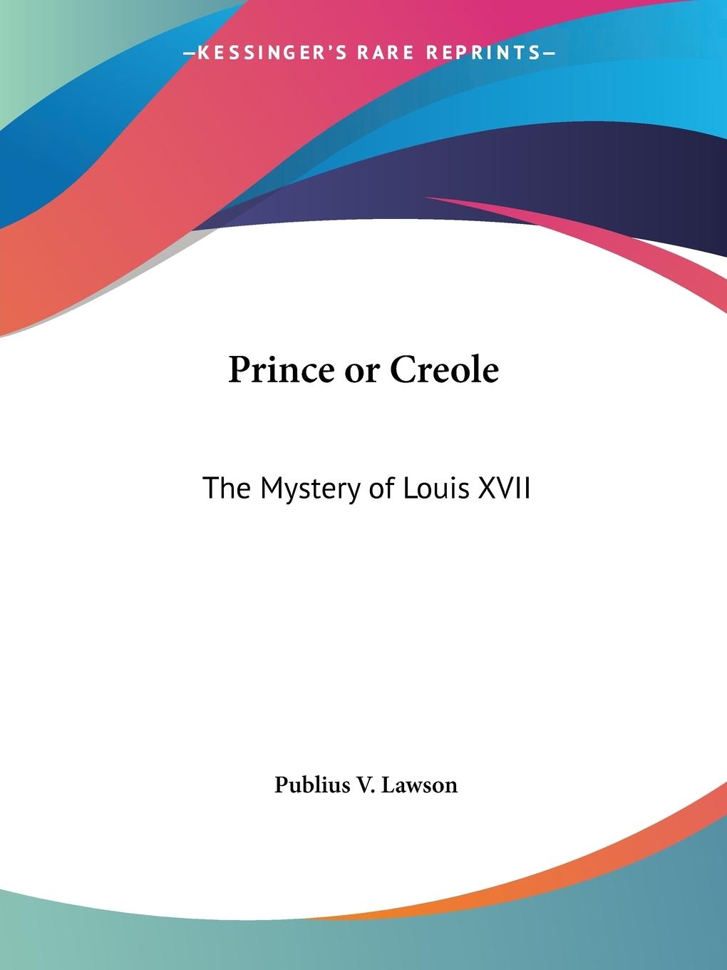 Prince or Creole