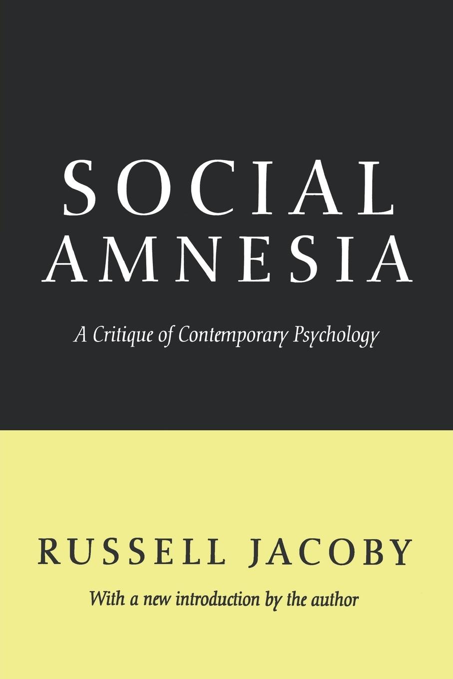 Social Amnesia