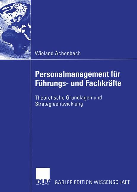 Personalmanagement für Führungs- und Fachkräfte