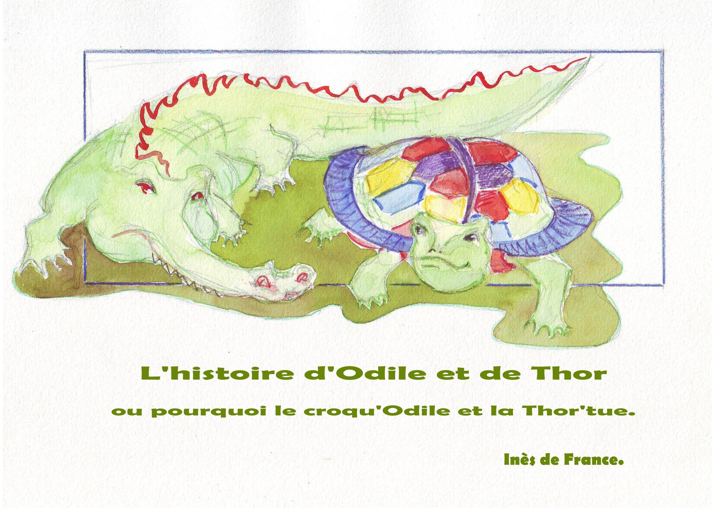 L'histoire d'odile et de  thor